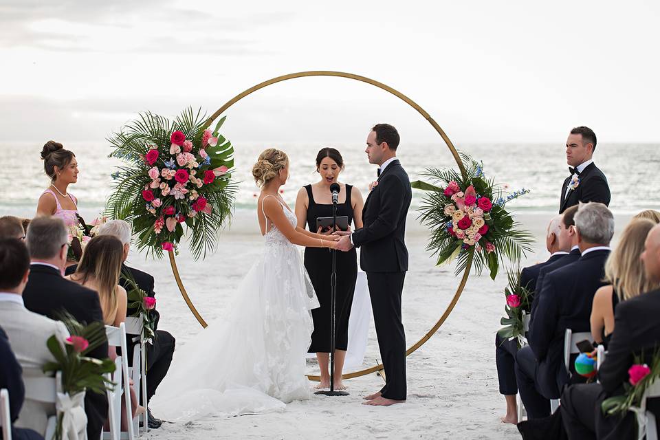 Don Cesar beach wedding