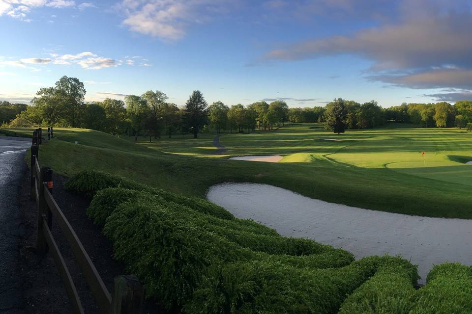 View of golf course