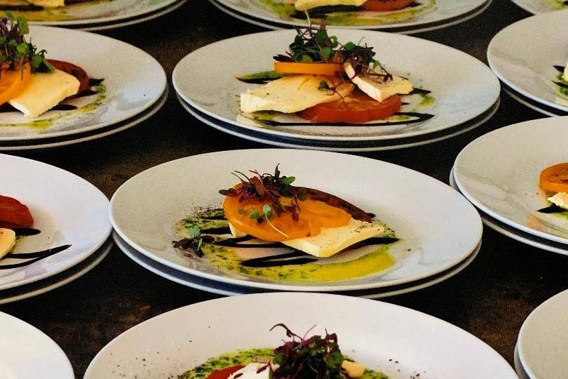 Caprese salad starters