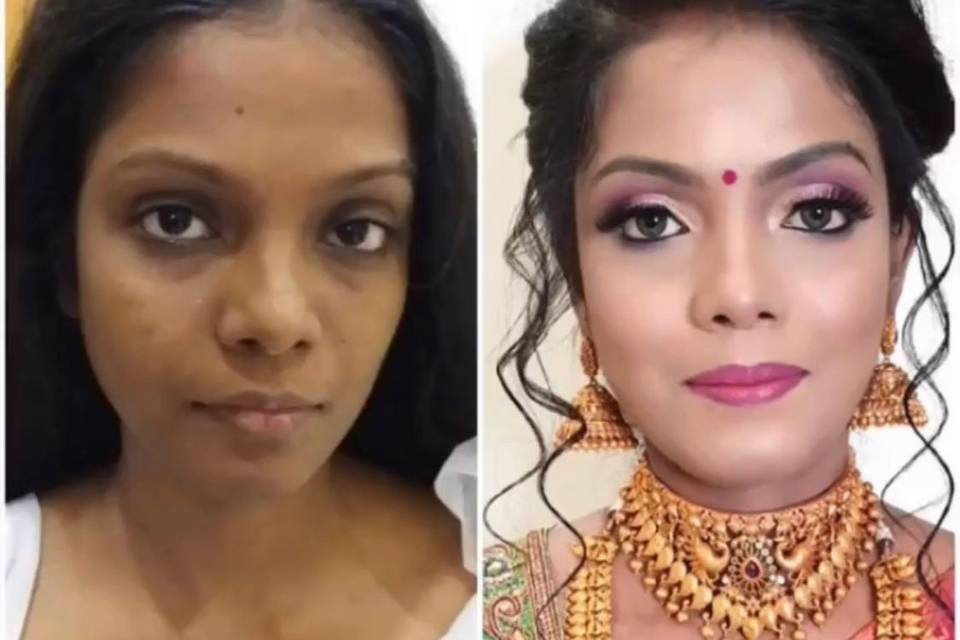 Indian Bride wedding makeover