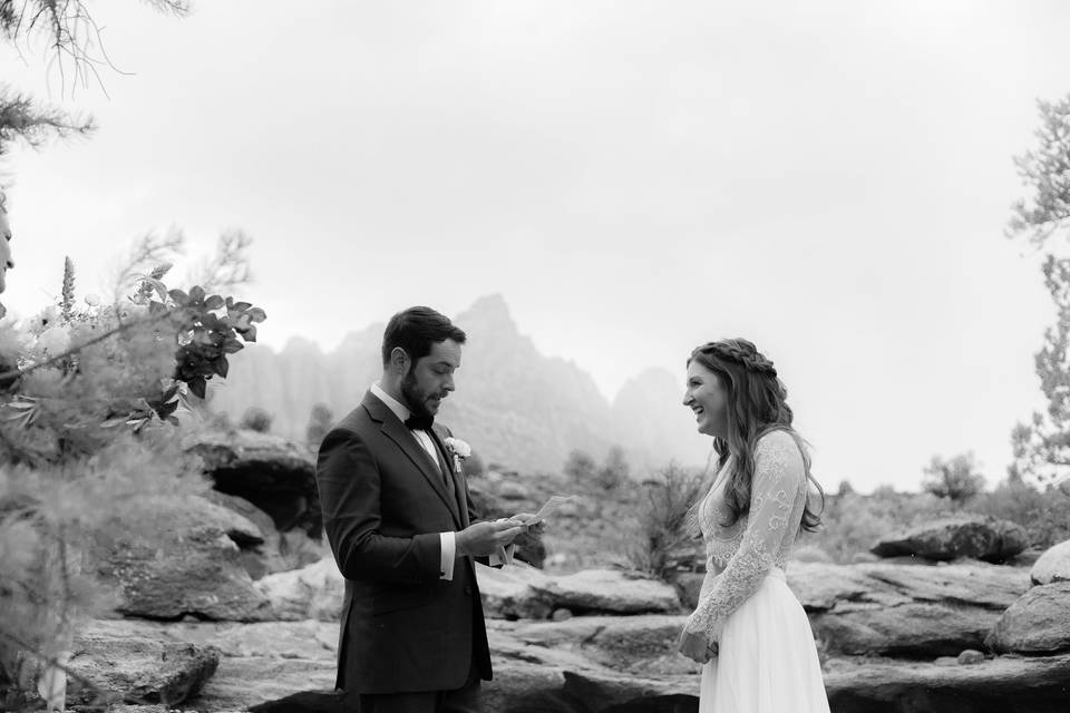 Zion National Park Elopement