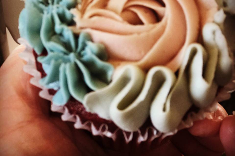 Pretty cupcake detail