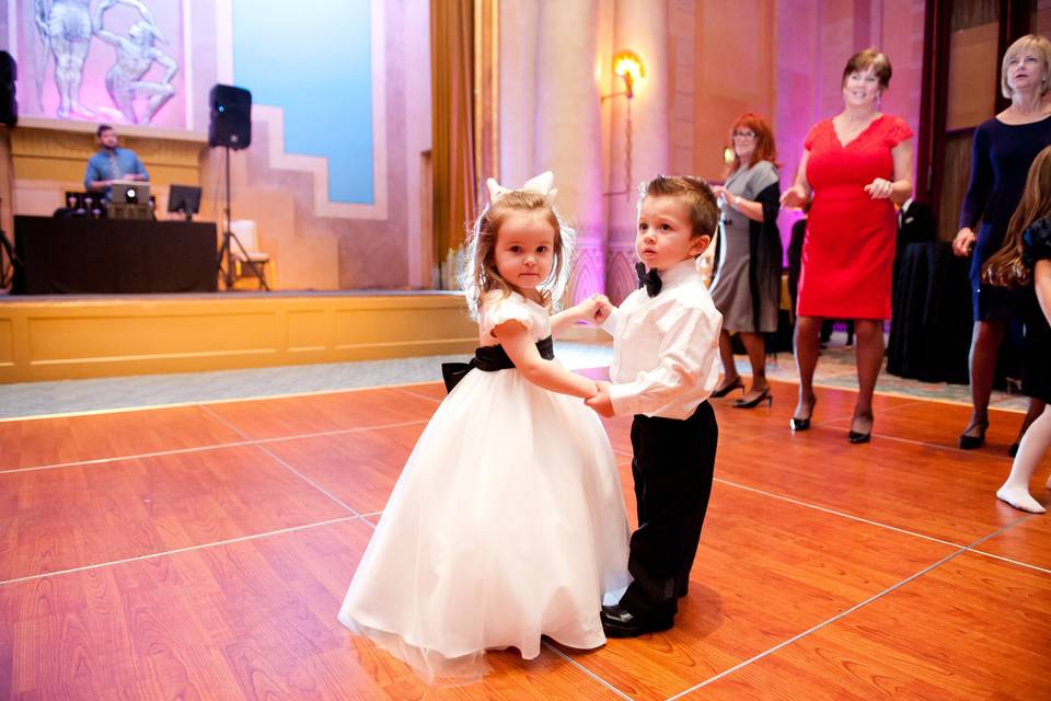 Junior bridal attendants