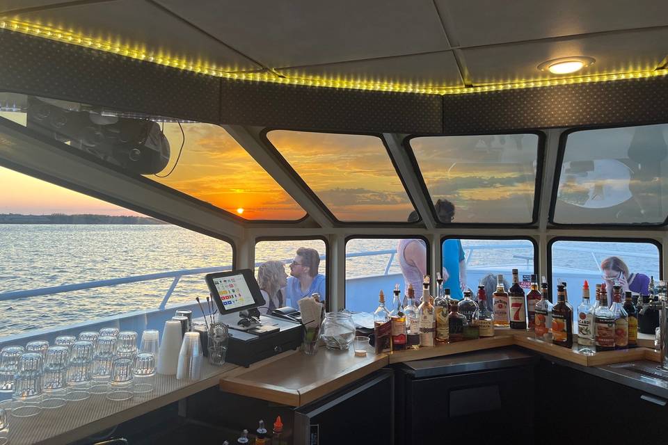 The bar