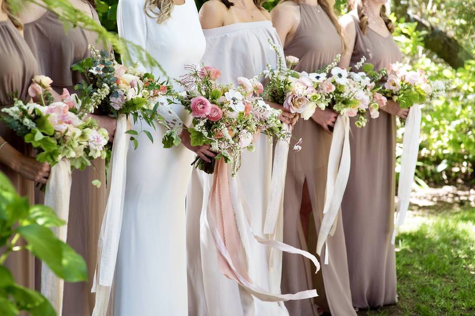 Bridal flower detail