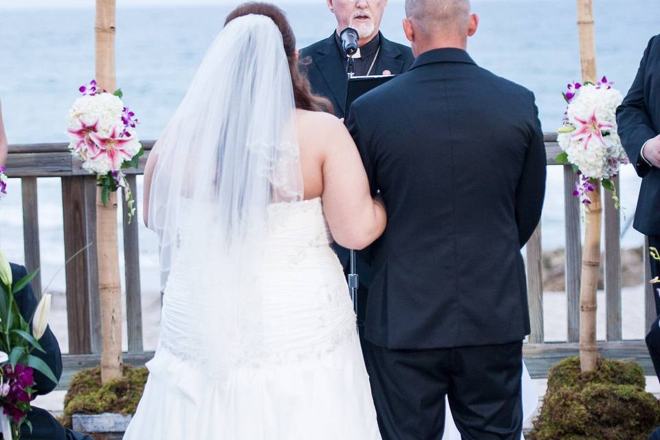 Beach ceremony