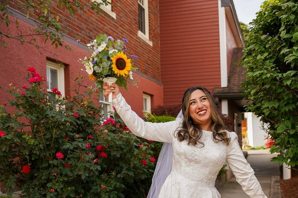 Bride portrait