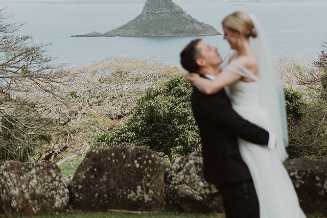 Hawaii wedding day
