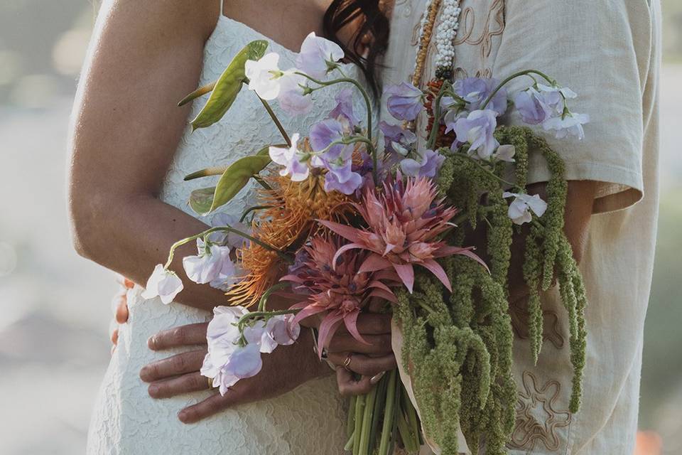 Hawaii wedding day