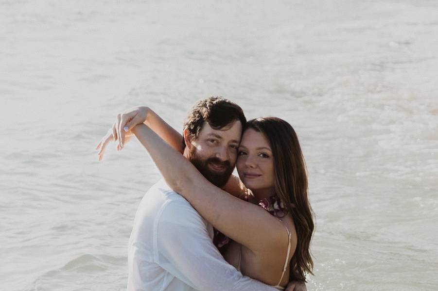 Hawaii wedding day