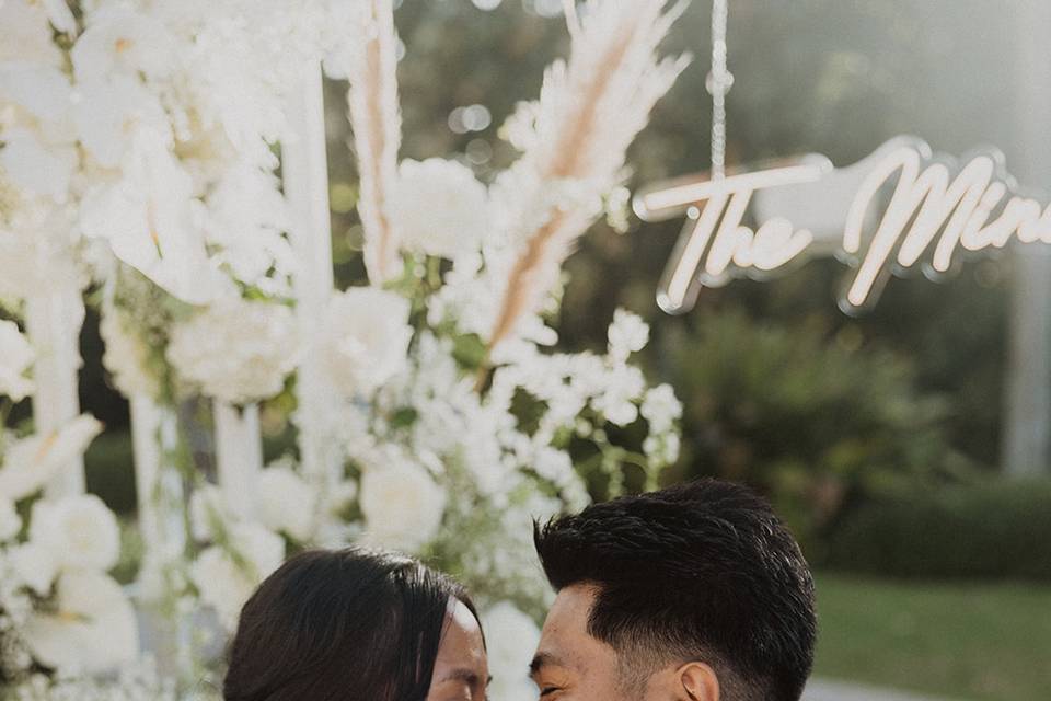 Hawaii wedding day