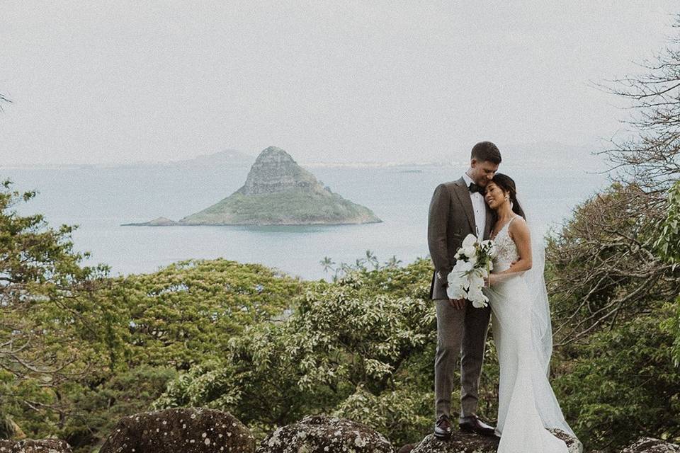 Hawaii wedding day
