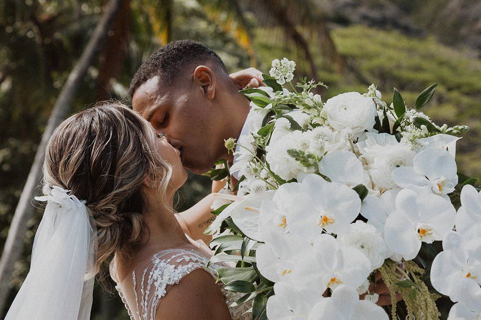 Hawaii wedding day