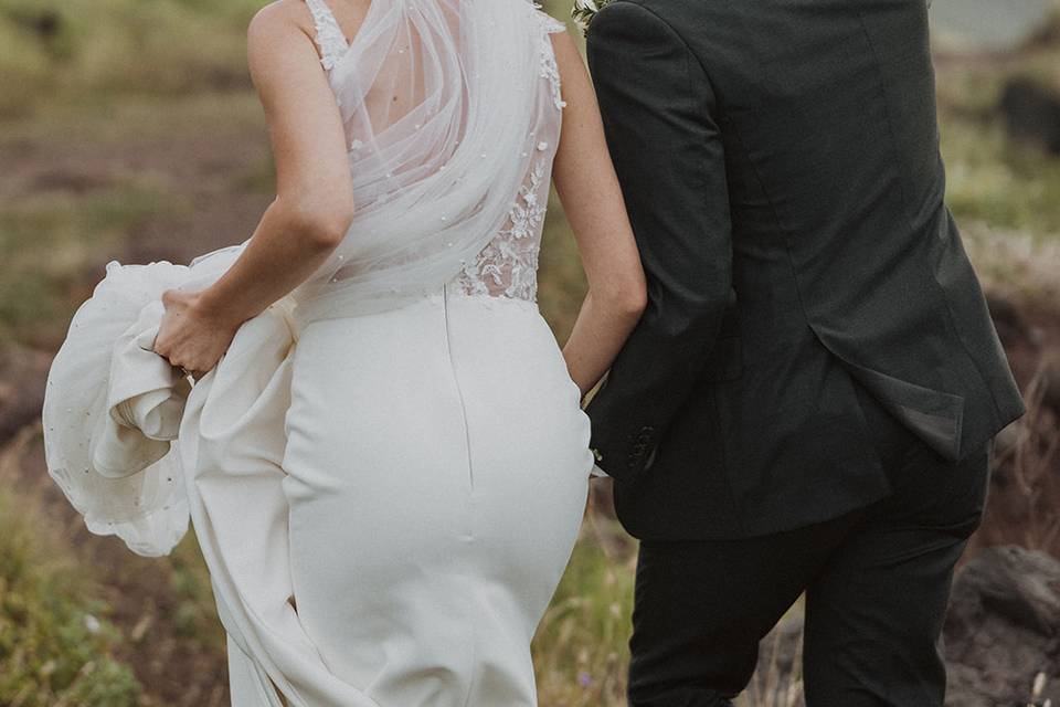 Hawaii wedding day
