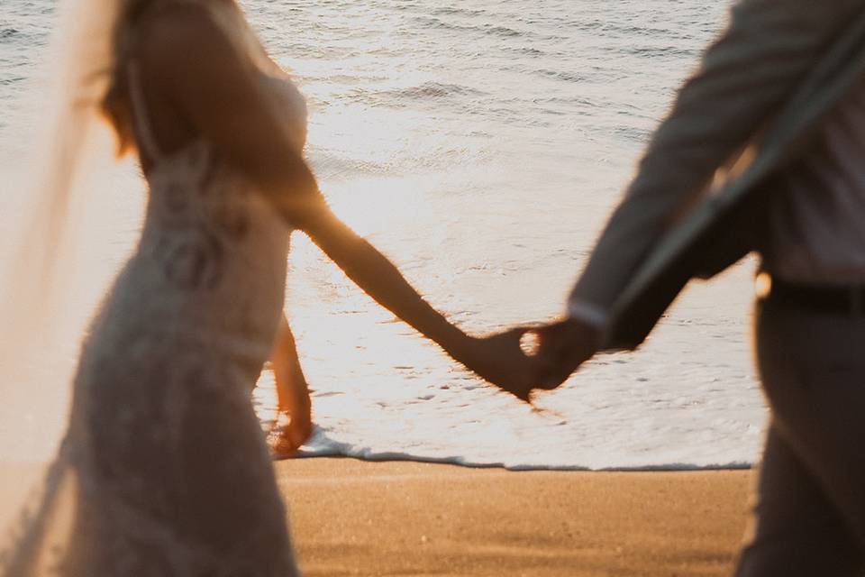Hawaii wedding day