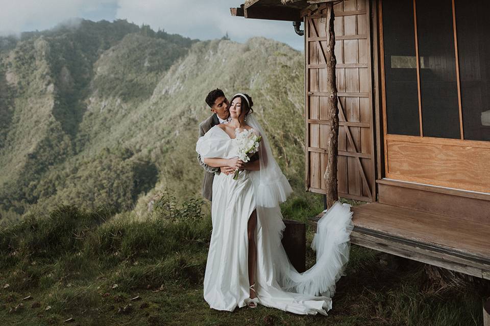 Hawaii wedding day