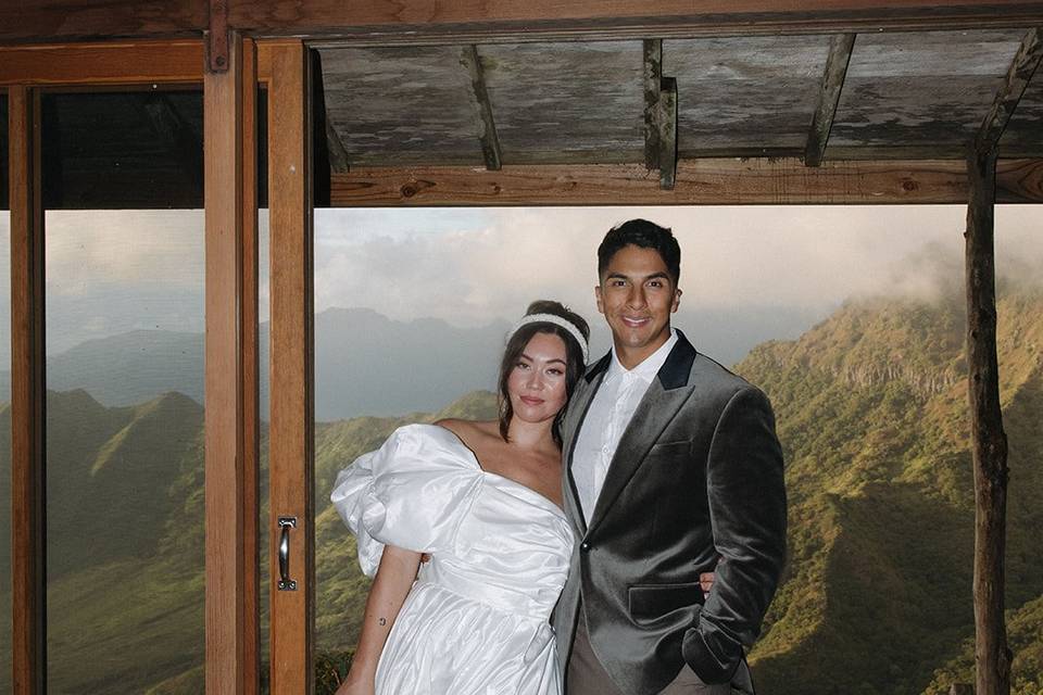 Hawaii wedding day