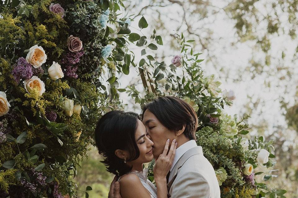 Hawaii wedding day