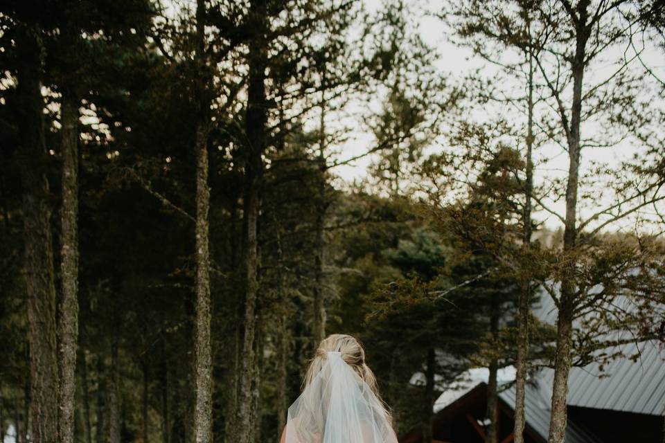 Here comes the bride
