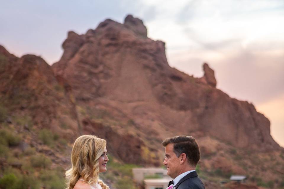 Vows at Sunset