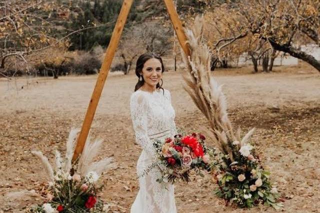 Stunning bride!