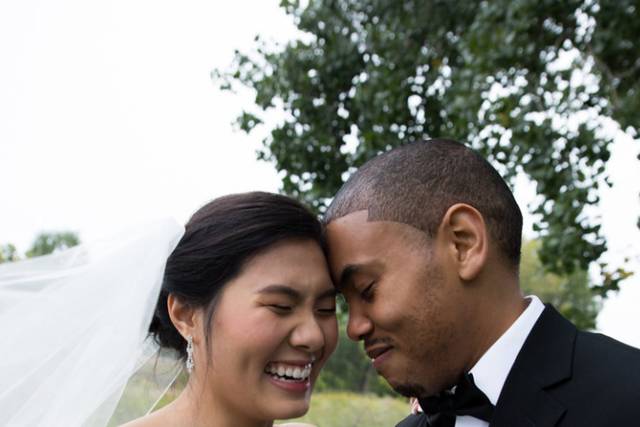 The happy couple
