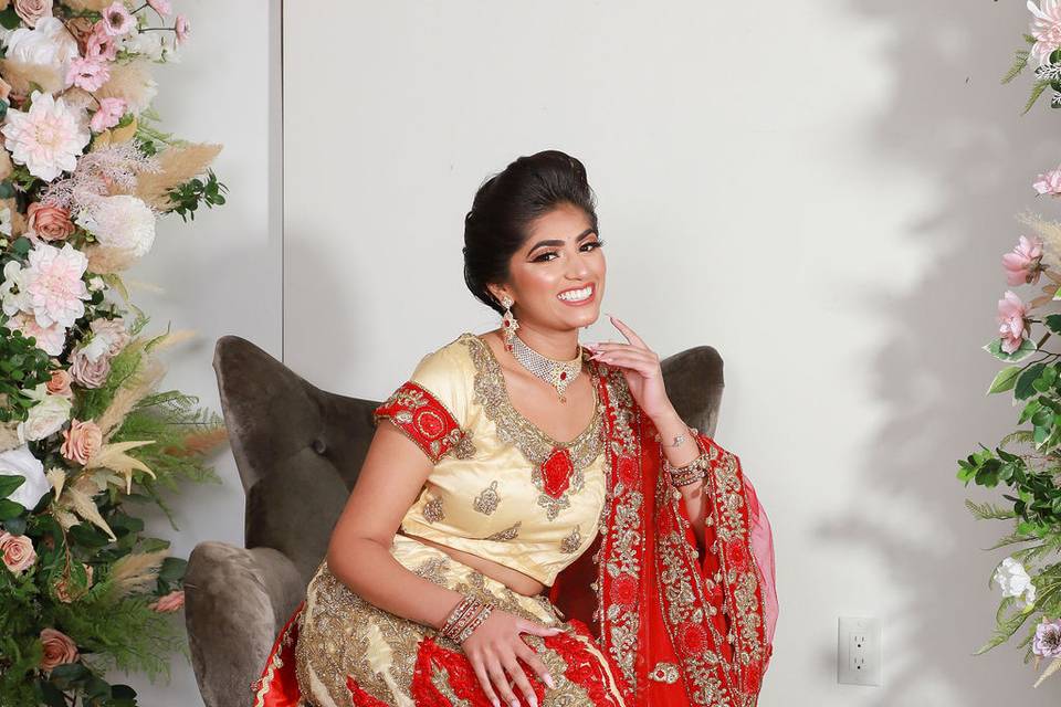 Traditional Indian Bridal Glam