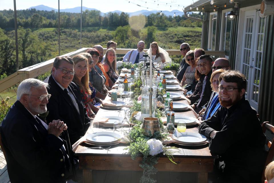 Dinner on the Deck