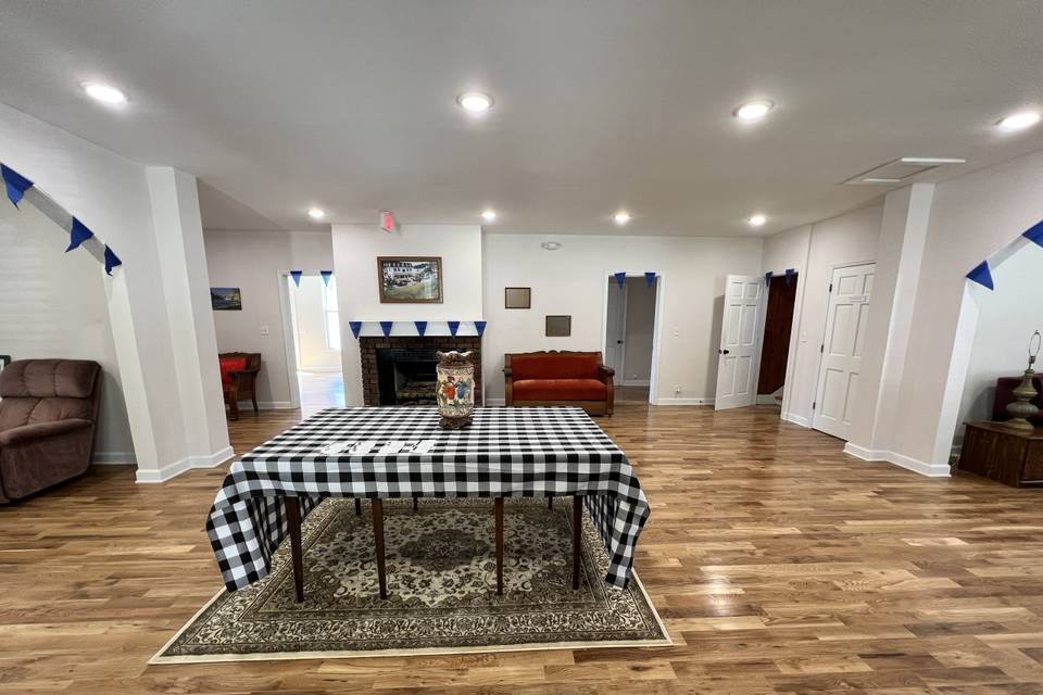 Living room overview