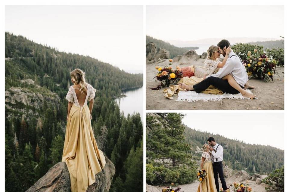 Lake Tahoe destination wedding