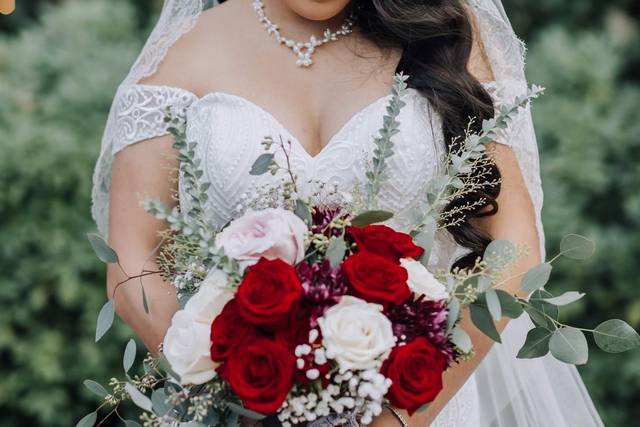 Glamorous bride