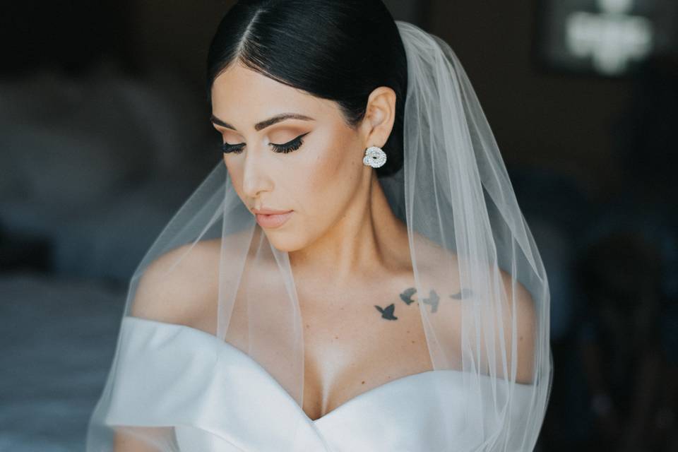 Bridal Hair by Xiomara