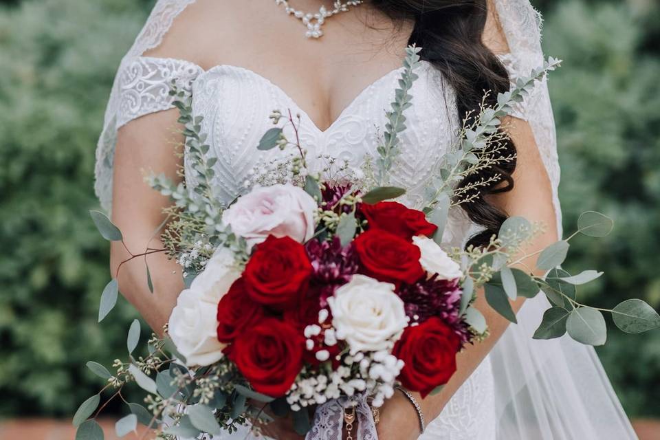 Glamorous bride