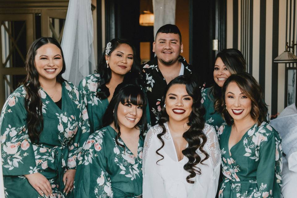 Jasmine's Bridal Party