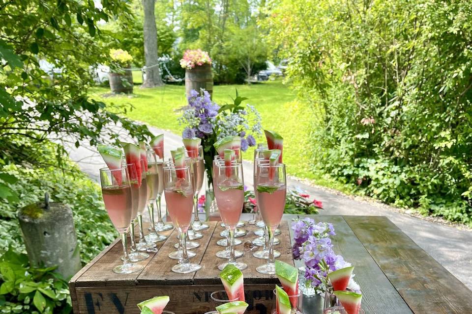 Welcome drink