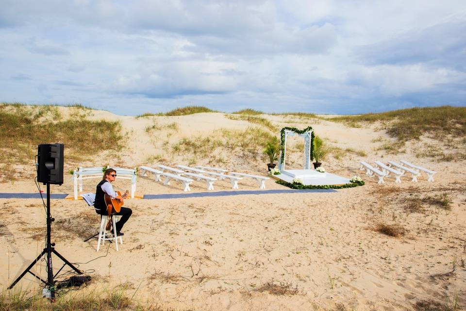 Ceremony, Corolla Beach NC