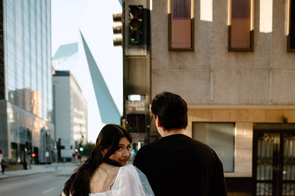 Downtown engagements