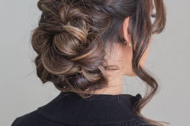 Classic updo