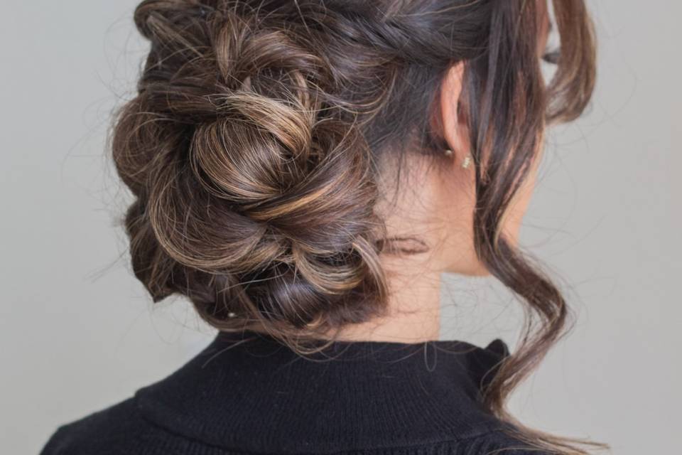 Classic updo