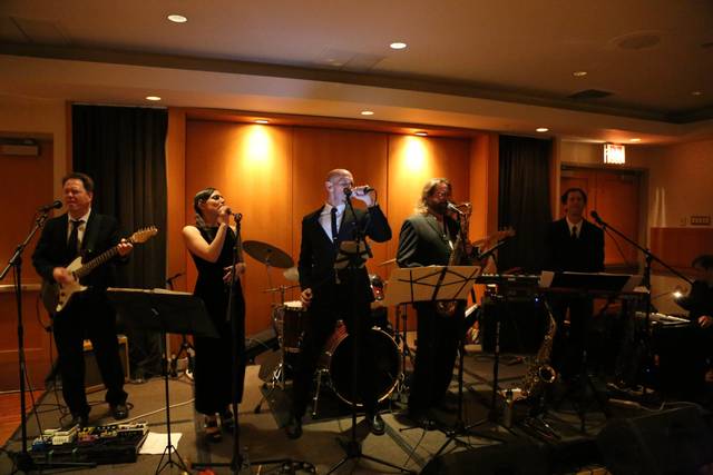 Band on stage
