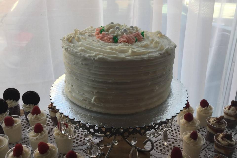 9 inch ceremony cake