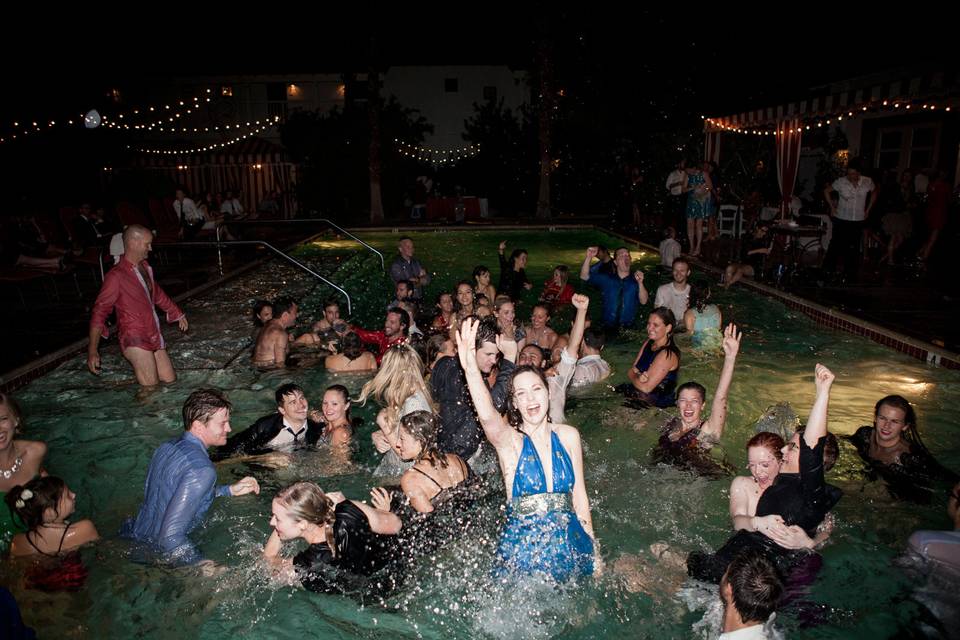 Pool party :) Image © THE GOLD COLLECTIVE