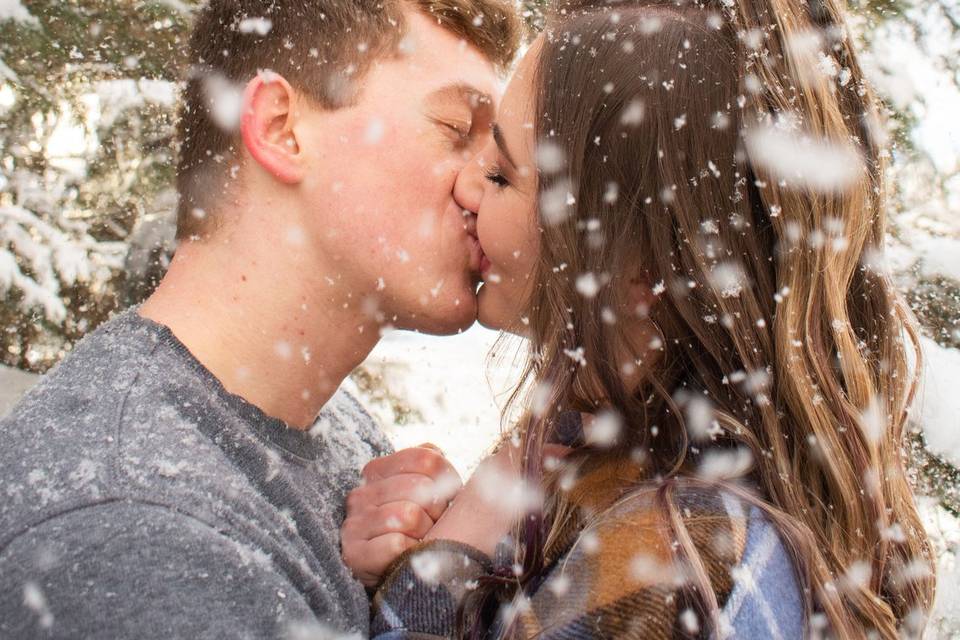 Snowy Engagement