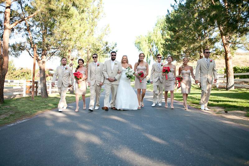 Wedding photo Longshadow Ranch Temecula