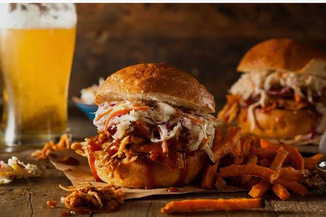 Pulled pork sliders