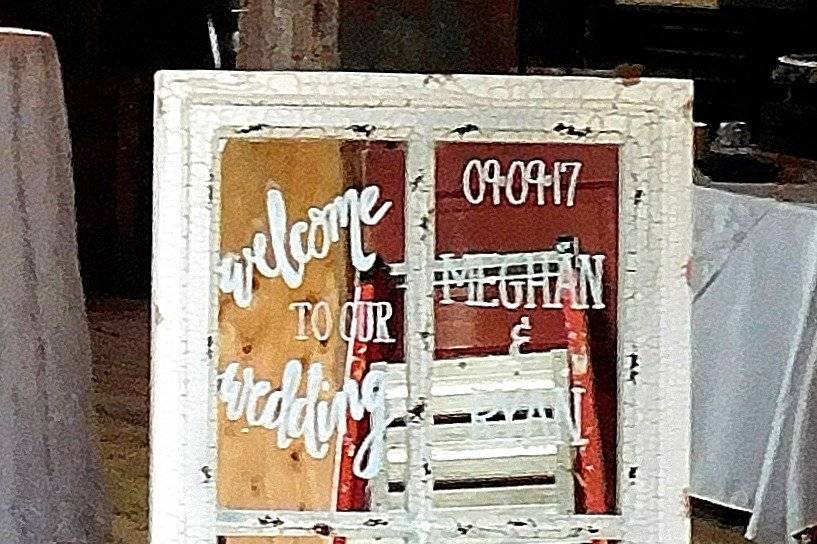 Welcome window