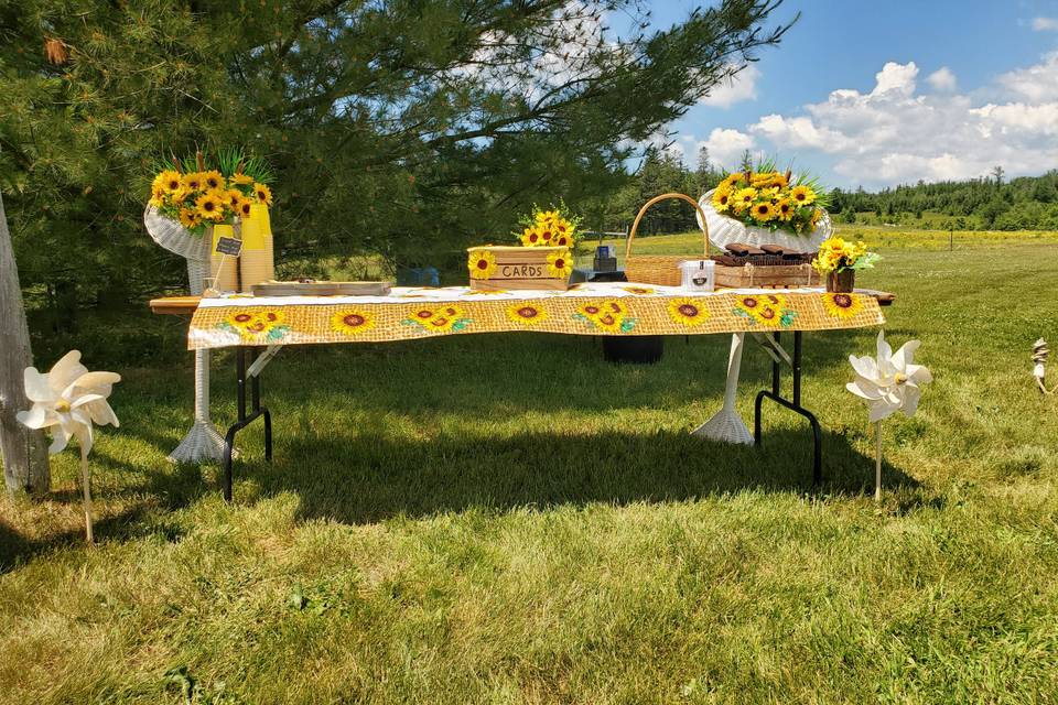 Guest Book Table