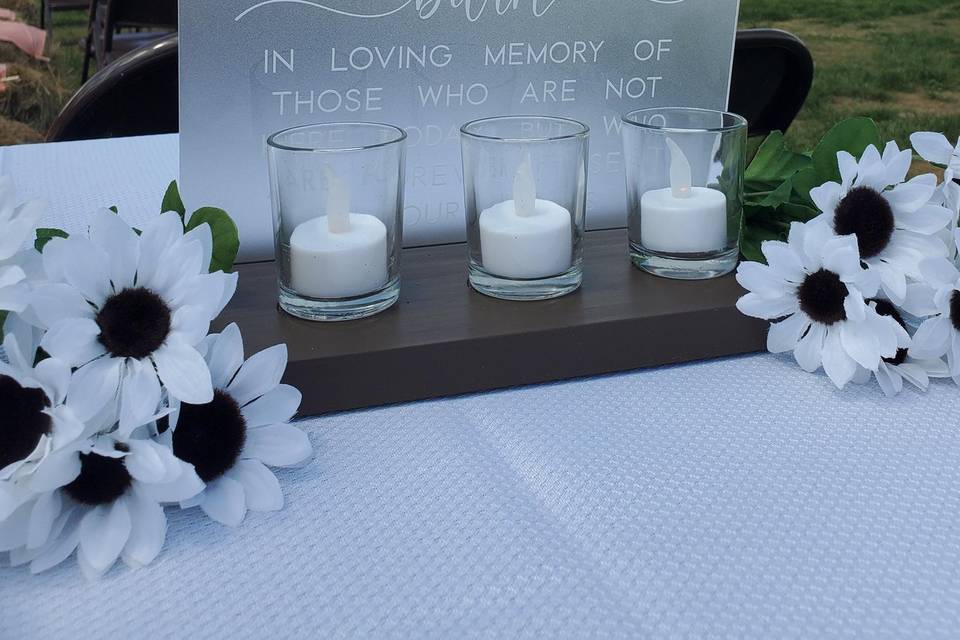 Memorial Table