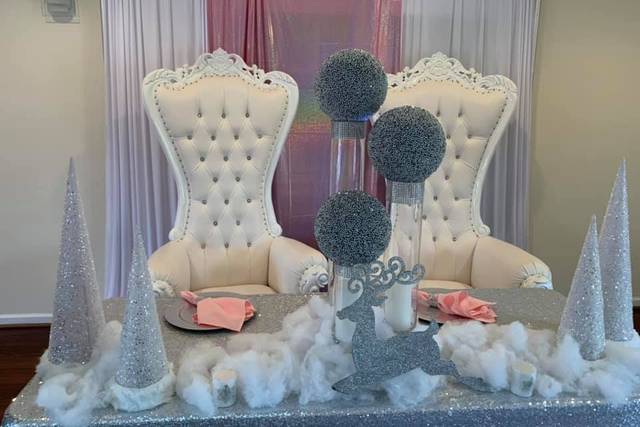Chairs for the newlyweds