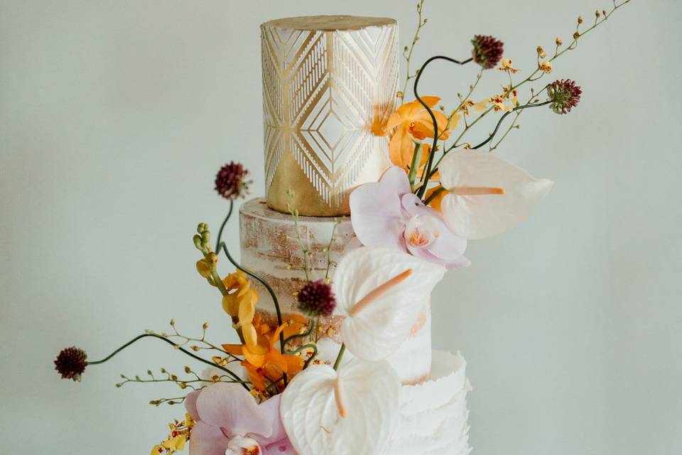 Margaritaville wedding cake